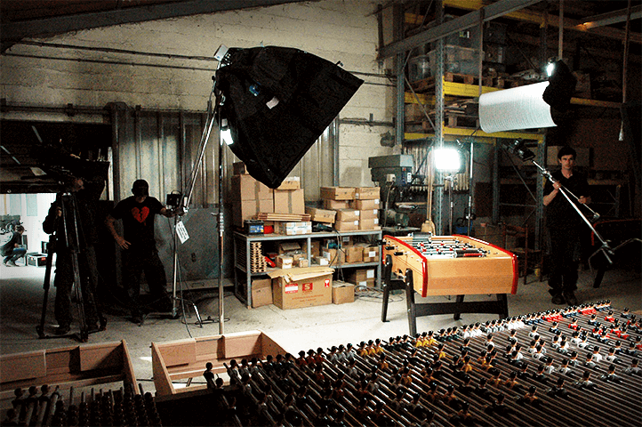 Reportage Discovery Channel - baby foot sulpie - babyfoot haut de gamme