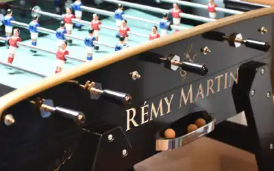 baby-foot sulpie Gravures logo entreprise Rémy-Martin