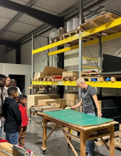 baby-foot Sulpie tapis