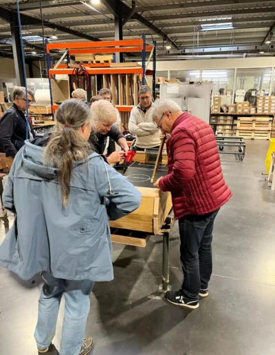 visite de l'atelier Sulpie