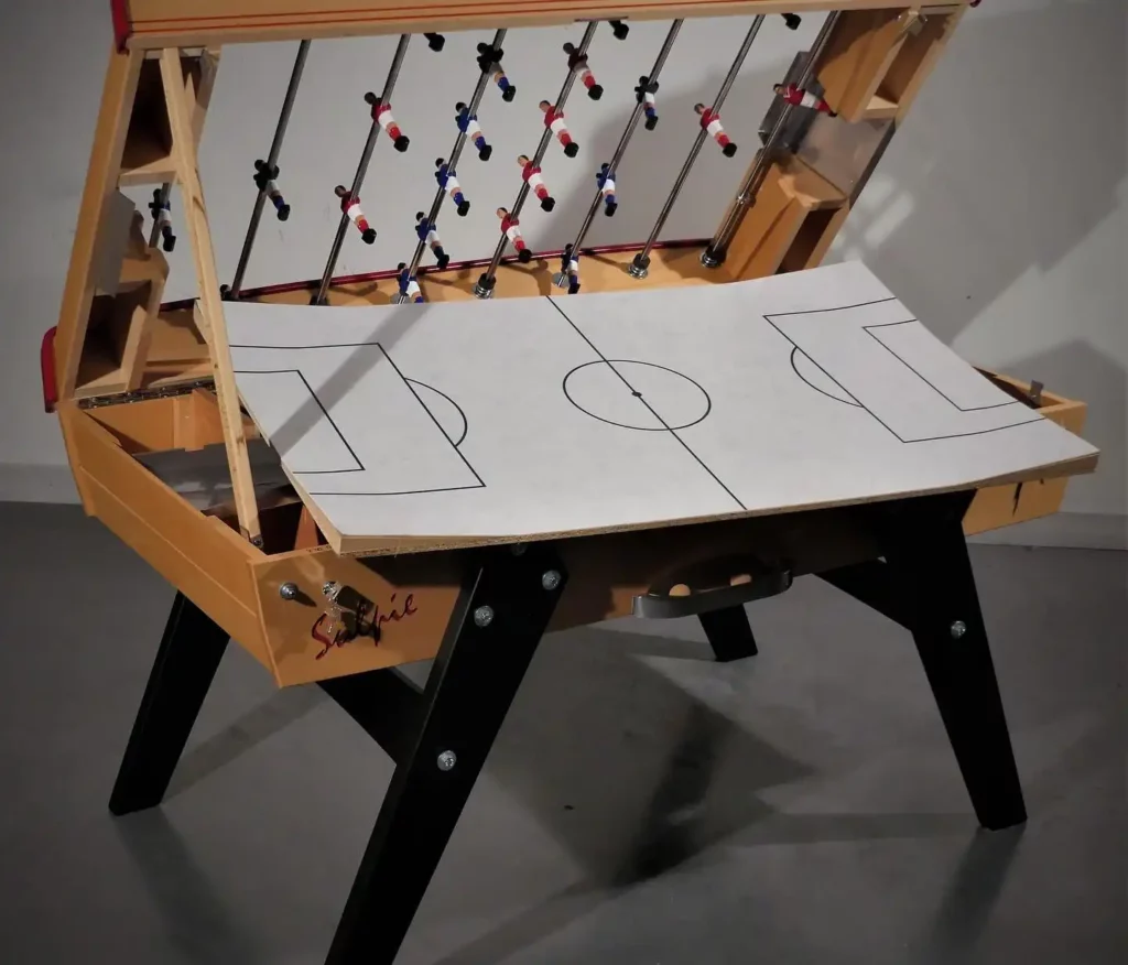 S230 modèle ouvrant, tapis gris traçage noir