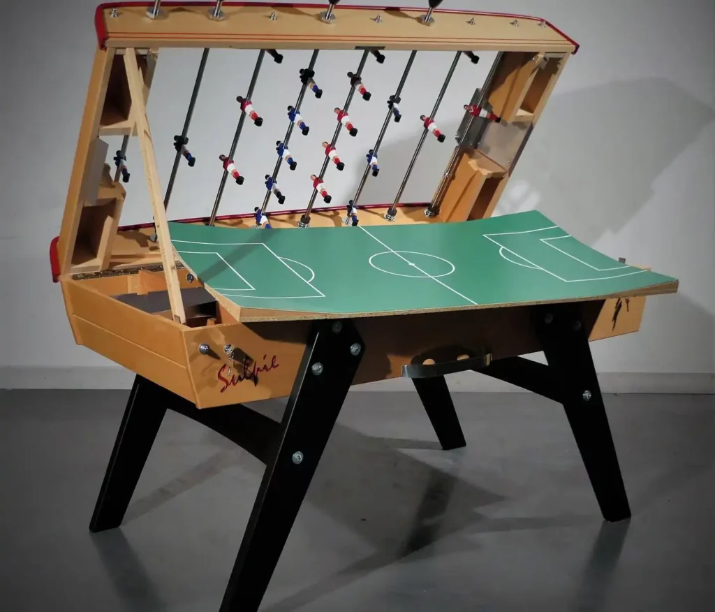 S230 baby-foot Sulpie, modèle ouvrant