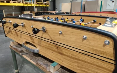 Modèle en chêne – baby-foot sulpie