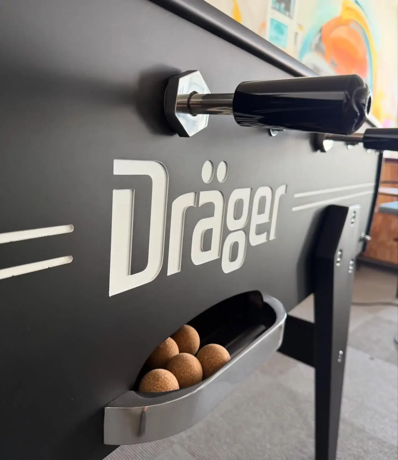 babyfoot Sulpie baby-foot personnalisé gravure logo