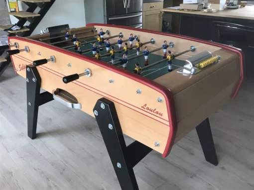 gravure sur côté babyfoot sulpie pour familles, amis, particuliers