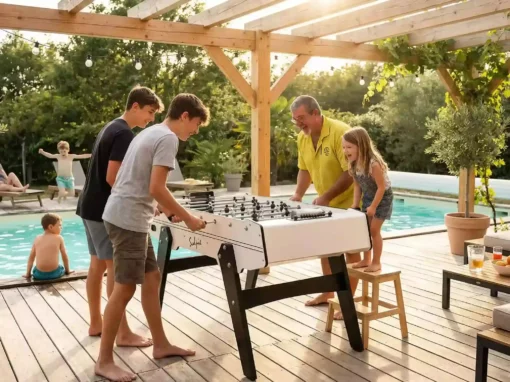 Installer un baby-foot extérieur outdoor sulpie