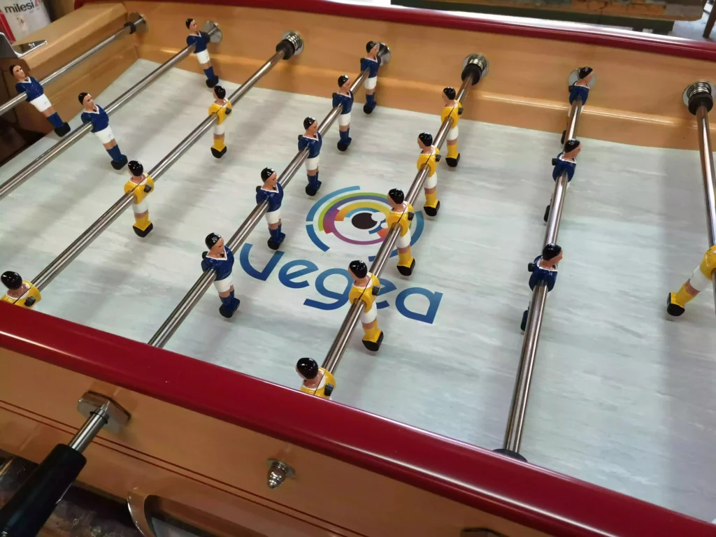 sérigraphie logo terrain babyfoot sulpie