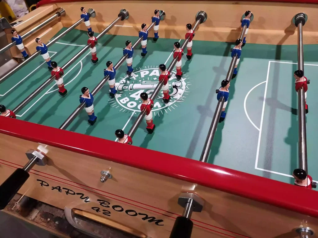 babyfoot personnalisé sur mesure - sérigraphie tapis - Sulpie
