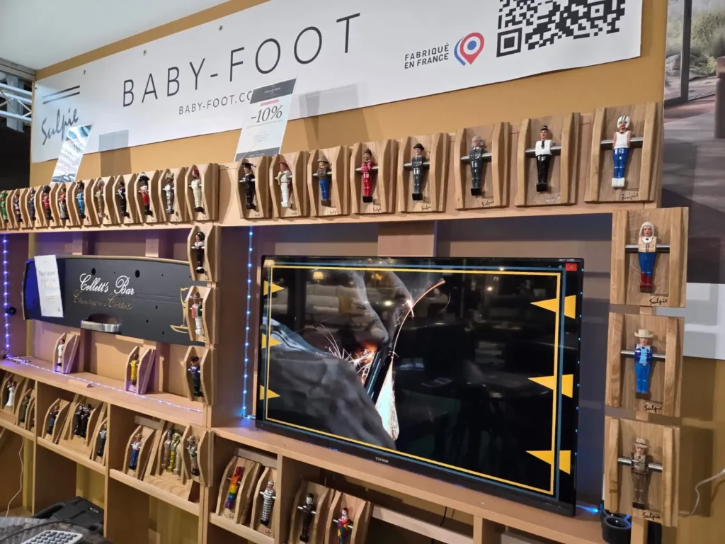 Foire de Paris 2026 baby- foot sulpie joueurs personnalisés