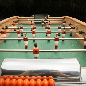 evolution, baby-foot Sulpie, intèrieur table de jeu